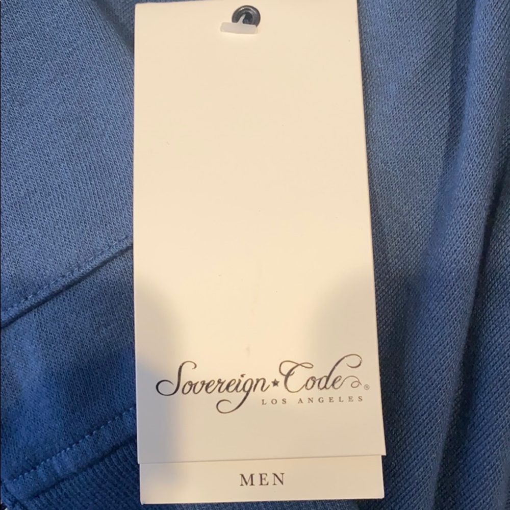 SOVEREIGN CODE KING CHECKERED TRIM ZIP HOODIE SIZE XL - Picture 6 of 7